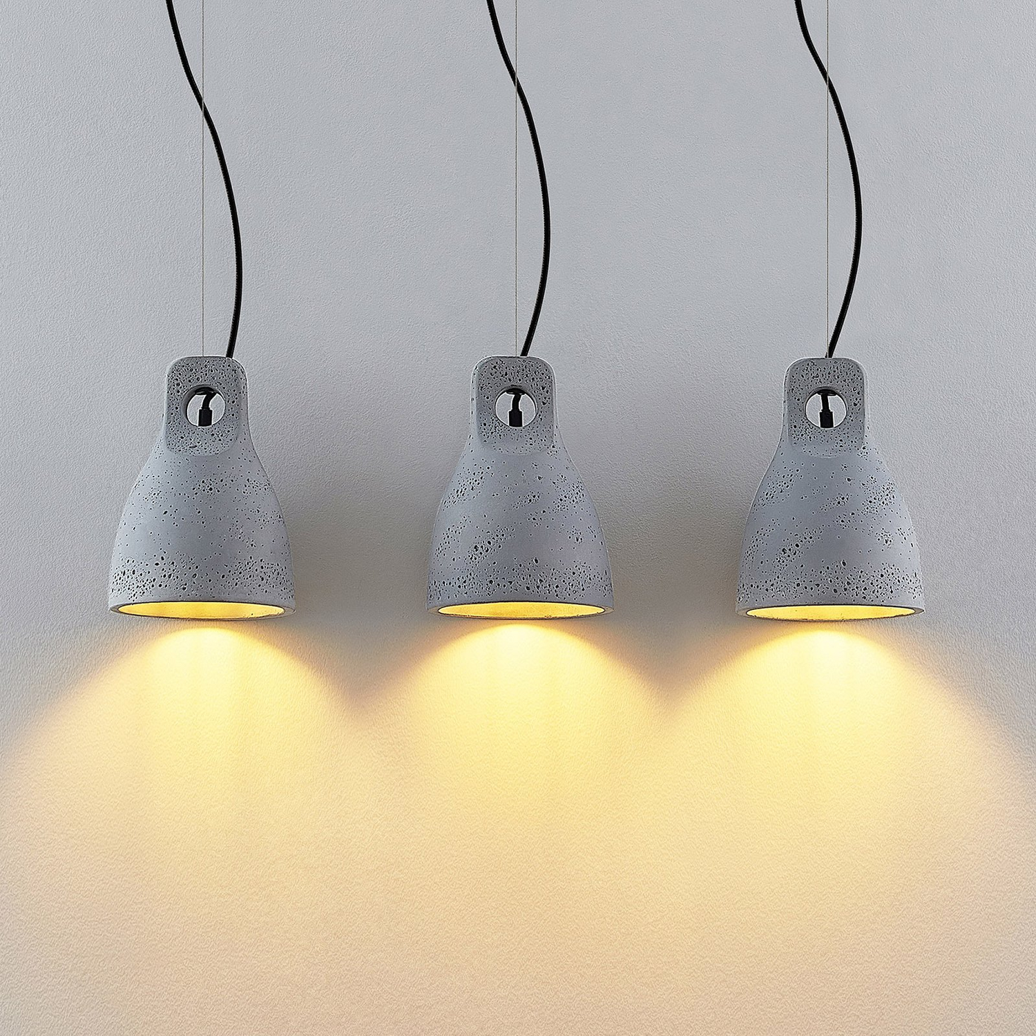 Lindby Esmila Hängeleuchte Mit Betonschirmen Deckenlampe Lampe Leuchte Spot 823 B-Ware - 4251911719703