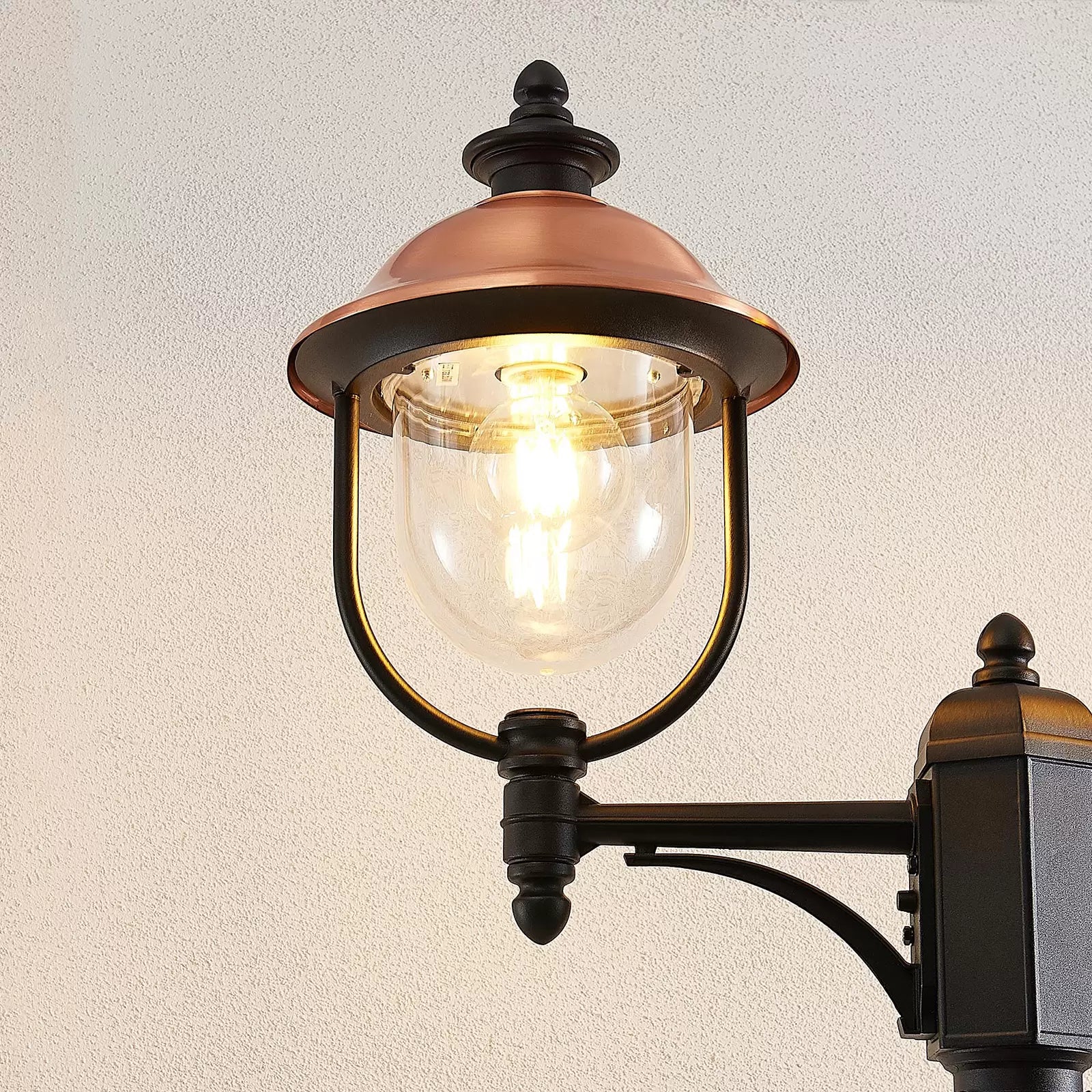 Lindby Clint Kandelaber 2-flammig Nachtlicht Sockelleuchte Leuchte Lampe E27977 - 4251096573664