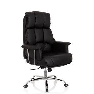B-Ware Hjh Office Bürostuhl Chefsessel Commander Schreibtischstuhl Schwarz Kunstle242