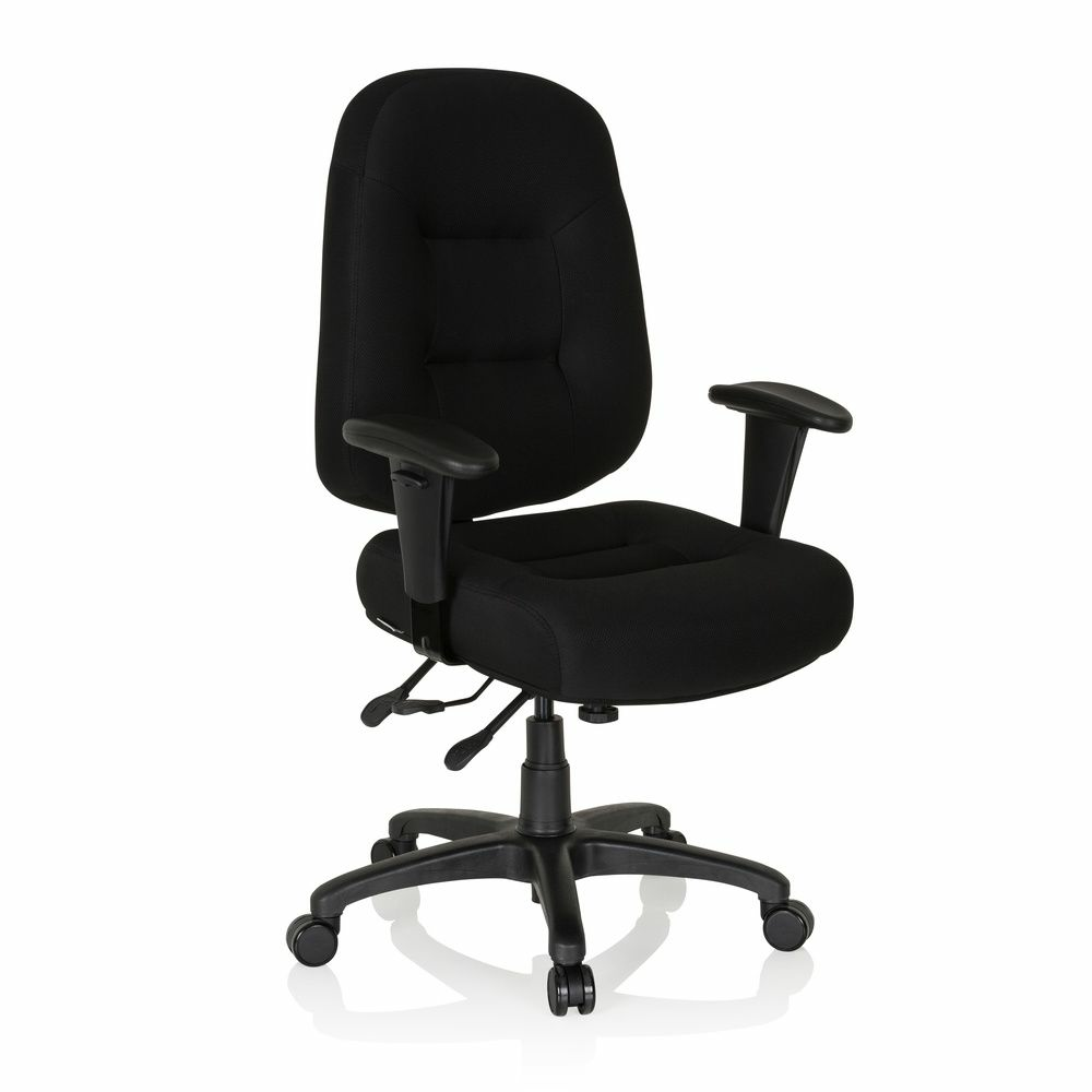 B-Ware Hjh Office Chefsessel Bürostuhl Zenit Xxl Schwarz Ergonomischer Drehstuhl Stuhl