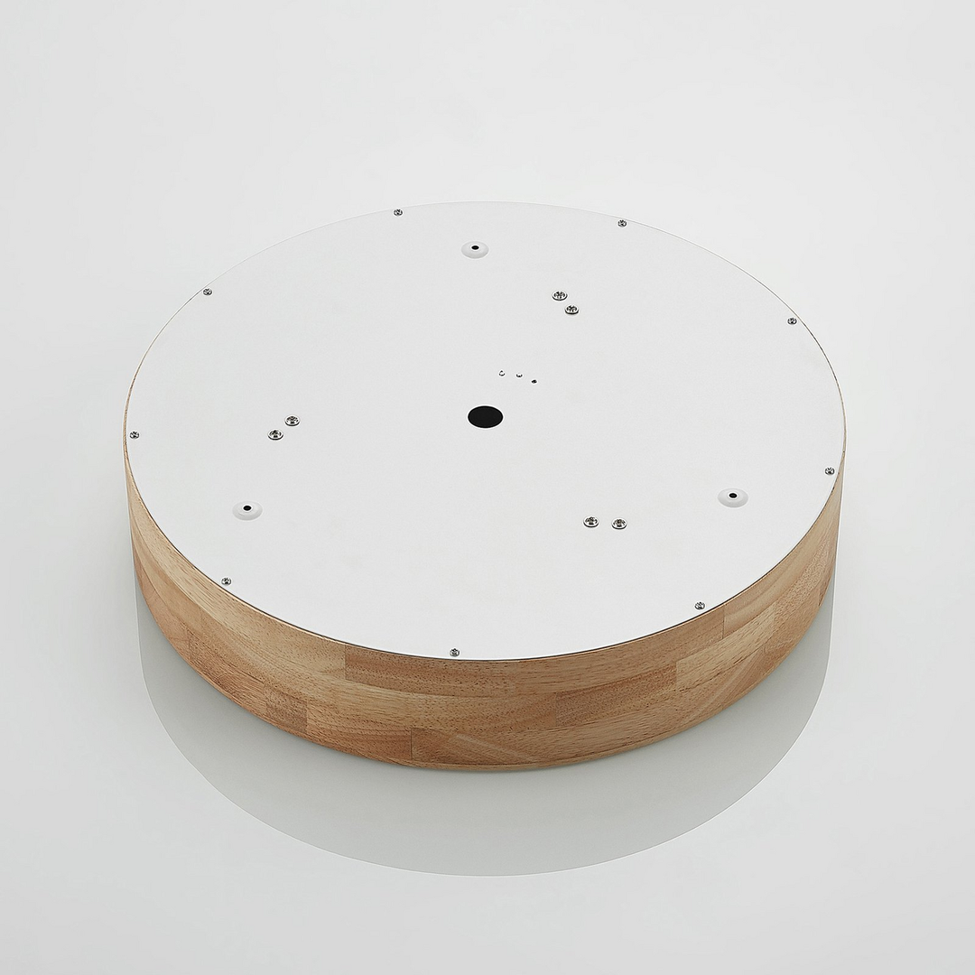 Lindby Tanju Deckenlampe Hängelampe Licht Deckenlicht Eichenholz Ø 40 cm E27