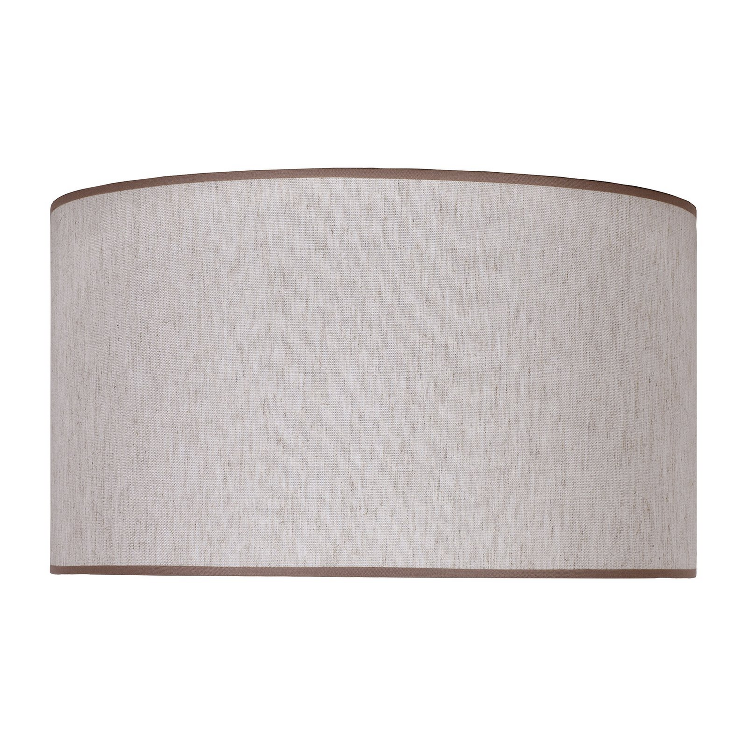 B-Ware Lampenschirm Roller Ecru/Beige ø 40 Cm Höhe 22 Cm Lampen Zubehör Lampe Leuchte