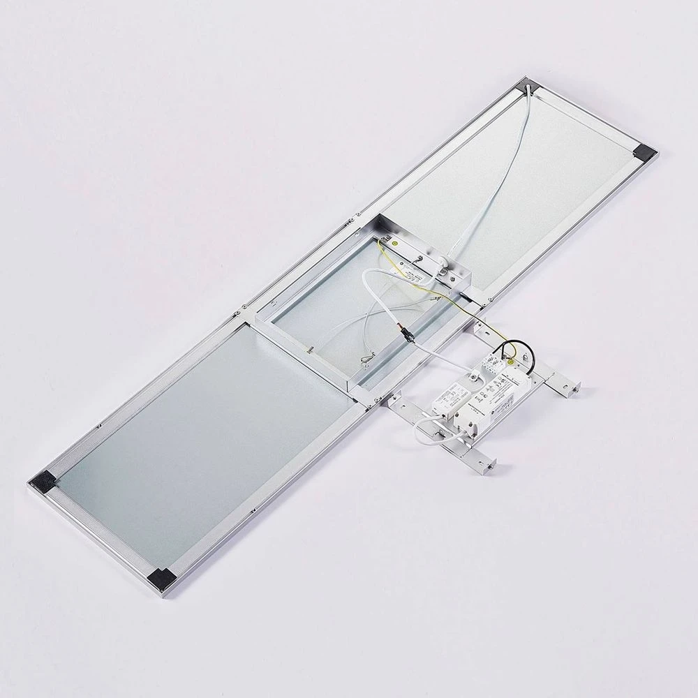 B-Ware Arcchio Led Panel Deckenleuchte Leuchte Lysander Silber Dimmbar Farbtempera152