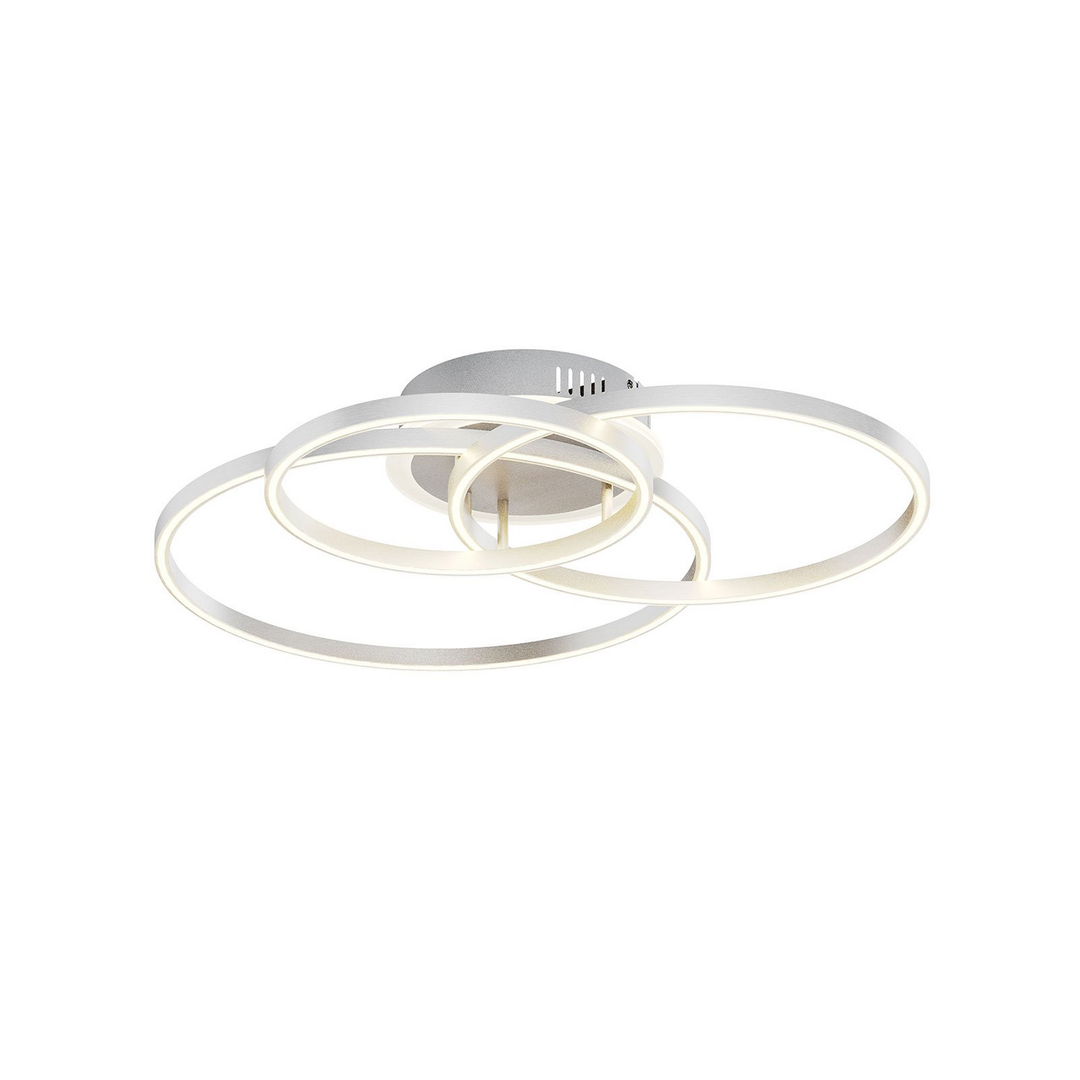 Lindby Smart Tula Led Deckenlampe Deckenlampe Lampe Leuchte 40 Watt Nickel244 B-Ware