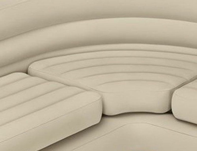 Canapé gonflable Intex de catégorie B, canapé d'angle, divan, canapé pneumatique, canapé-lit avec fonction couchage, Bei488