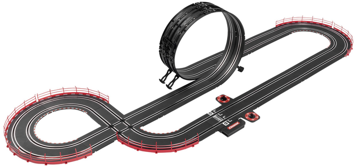 Carrera 20062578 Go!!! Ferrari Supercar Power Start Set Rennbahn Set 2 Autos B-Ware