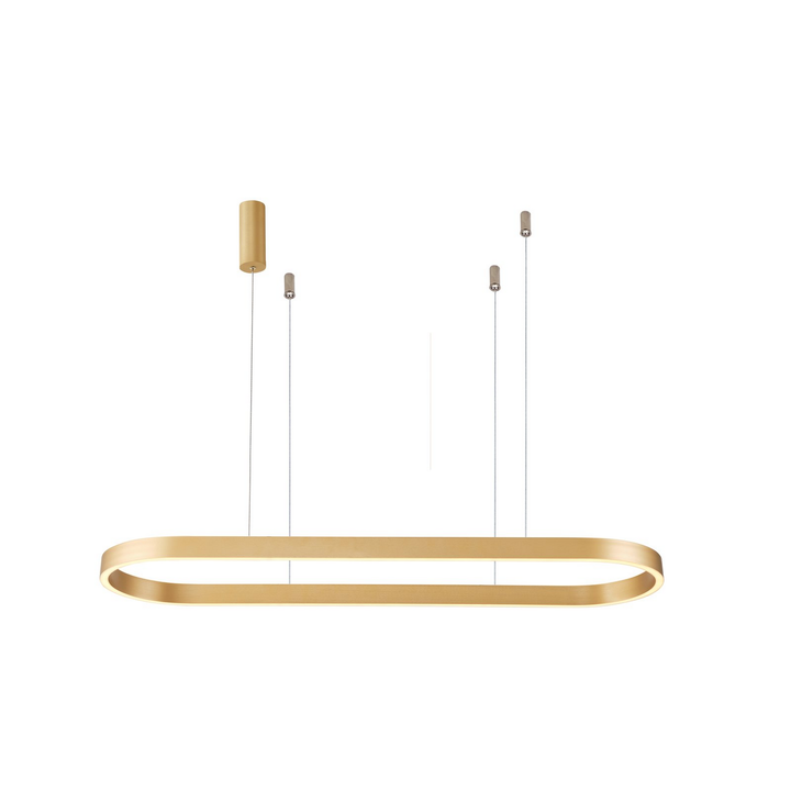 Lucande Smart LED-Hängeleuchte Melinay gold CCT Tuya Hängelampe Lampe Leuchte