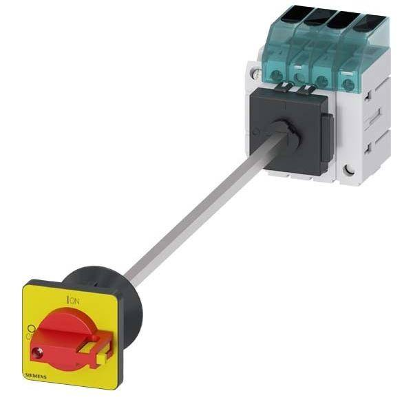 Siemens 3LD33401TL13 Lasttrennschalter 4polig 40A 1 Schließer 1 Öffner 690V/AC