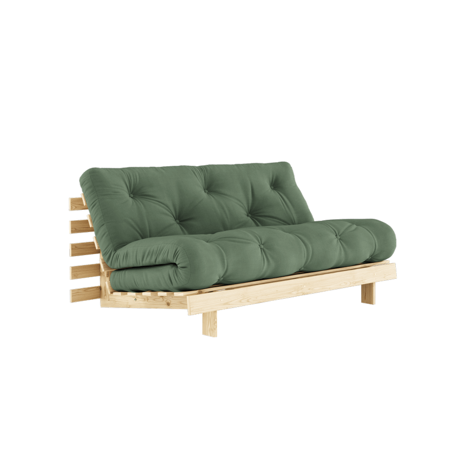 Karup Design Sofa Schlafsofa Roots Bett 160x200 cm Kiefer natur DEFEKTWARE