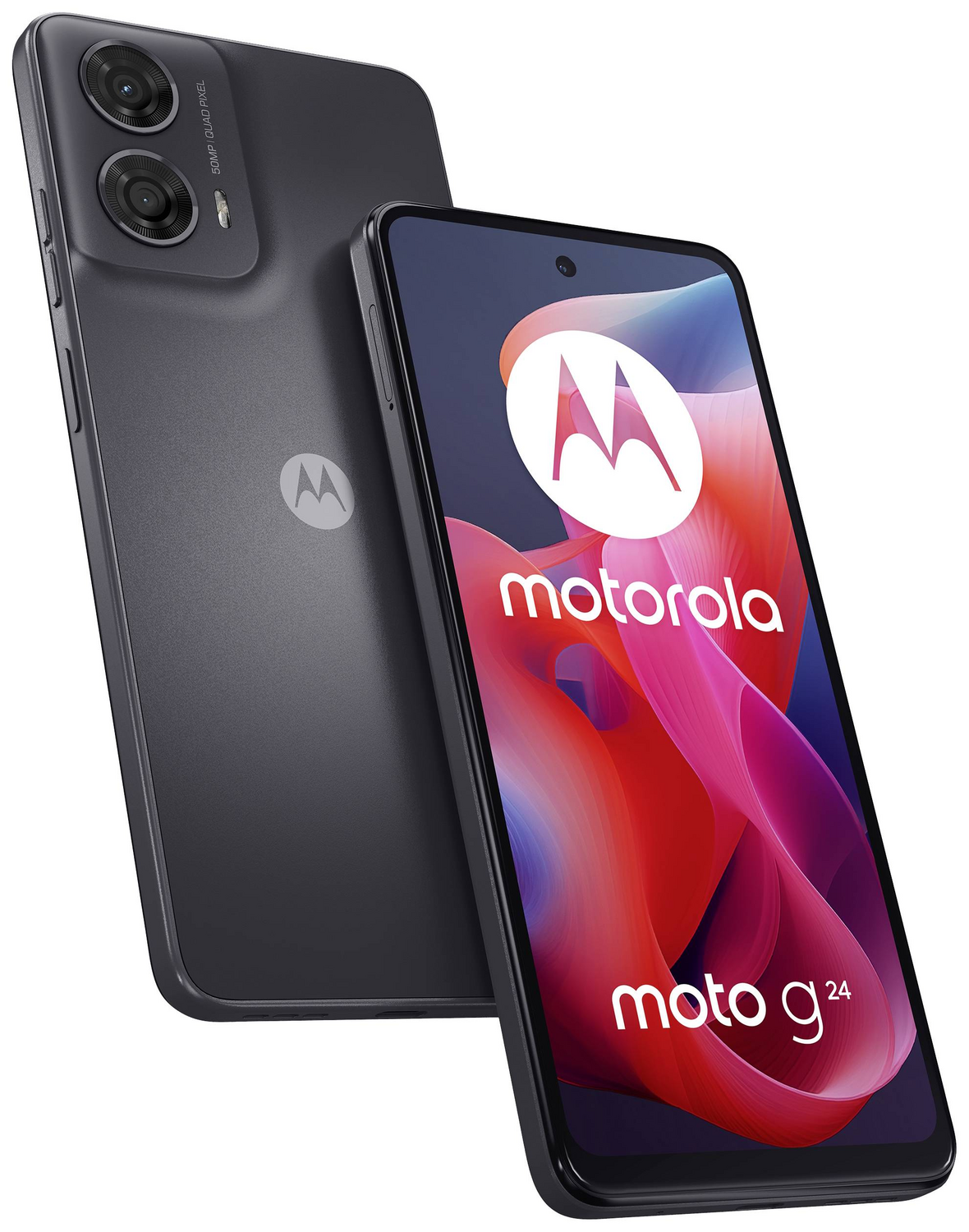 B-Ware Motorola Moto G24 Smartphone 128 Gb 16.8 Cm 6.6 Zoll Matt Schwarz Handy Telefon - 840023259234