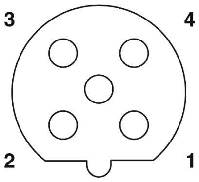 Phoenix Contact 1424711 T-Verteiler Polzahl Industriesteckverbinder Stecker