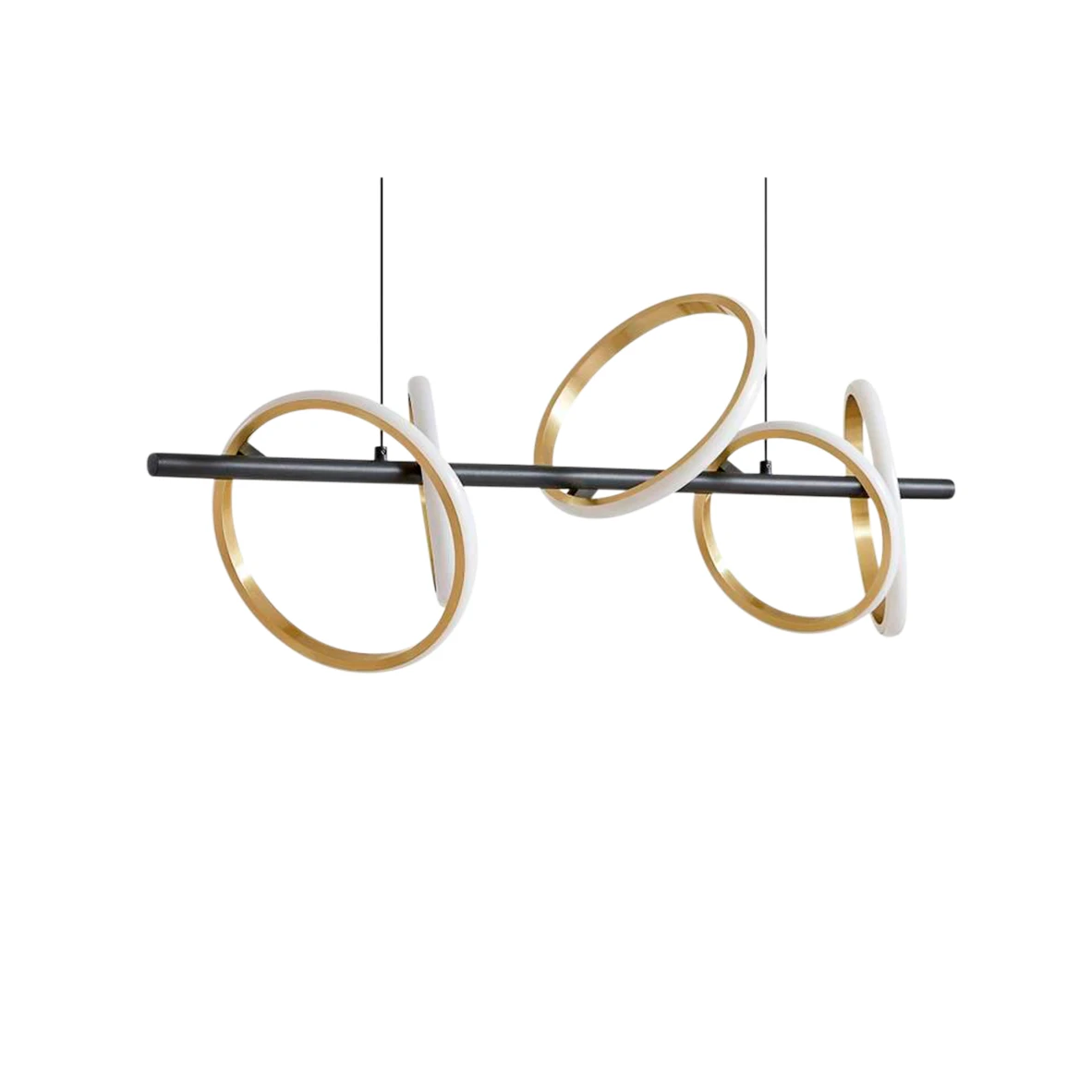 Lucande Led Hängeleuchte Madu Hängelampe Leuchte Led Schwarz Metall 92,5 Cm Lang B-Ware - 4251911778847