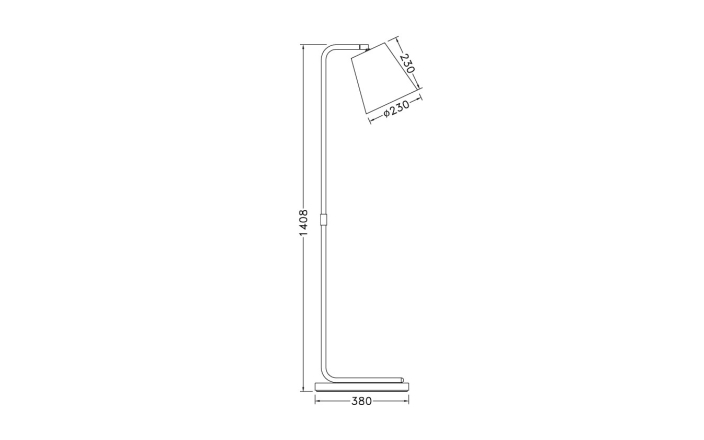 Lucide Stehleuchte Cona Stehlampe Leselampe Lampe Leuchte Wohnzimmerleuchte LED