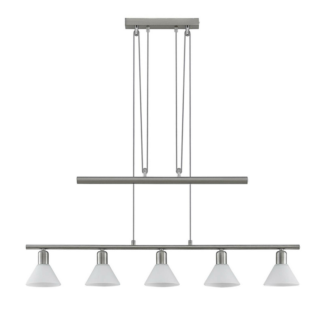 Elc Bealia Pendelleuchte Hängeleuchte Deckenlampe Verstellbar 5 Flammig Nic828 B-Ware - 4251911745146