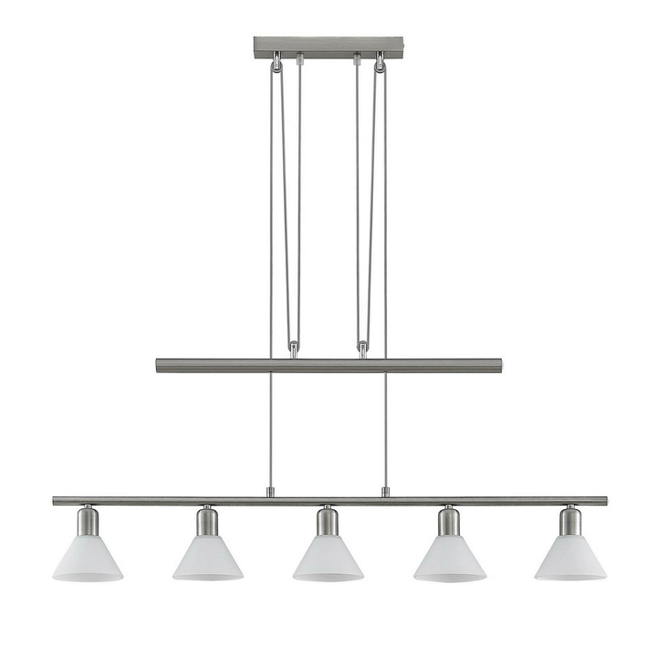 Elc Bealia Pendelleuchte Hängeleuchte Deckenlampe Verstellbar 5 Flammig Nic828 B-Ware - 4251911745146