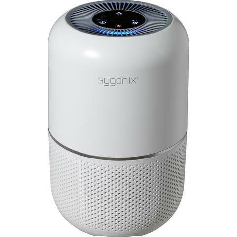 B-Ware Sygonix Sy 4535298 Luftreiniger Filter Ionisator Ventilator Weiß