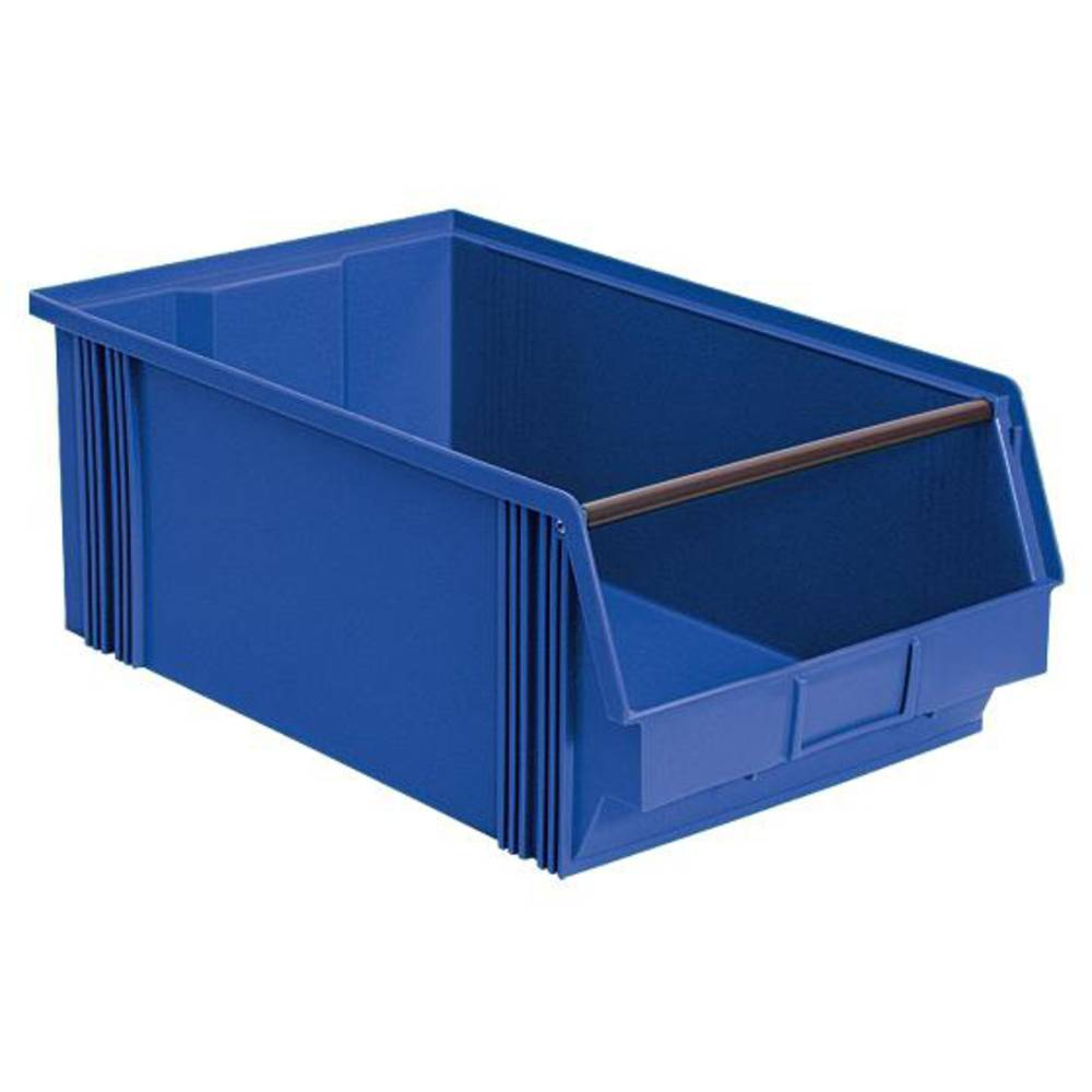 974278 Sichtlagerkasten Lebensmittelgeeignet 300 X 200 X 510 Mm Blau Kisten Box B-Ware
