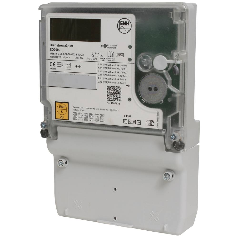 Counttec Drehstromzähler Digital Edl 300 Stromzähler Strom Wechselstromzähler B-Ware