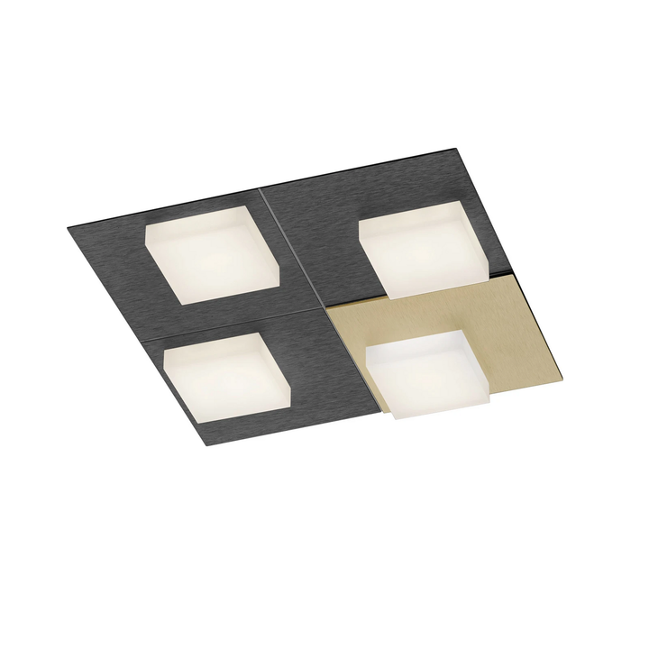 BANKAMP Cube Deckenleuchte Deckenlampe Deckenlicht Leuchte 32W 28x28cm anthrazit