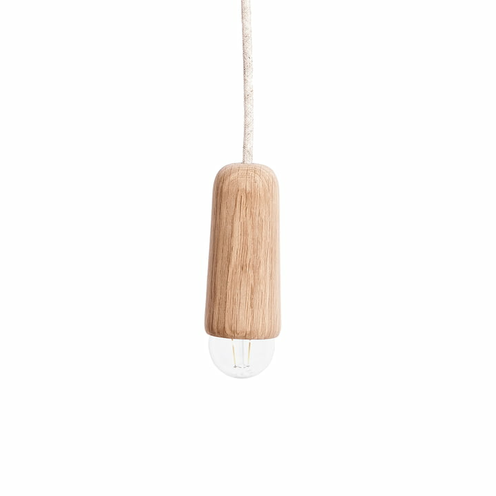 B-Ware Hartô Luce Pendelleuchte Hängeleuchte Deckenlampe Lampe E14 Small Eiche Natur499