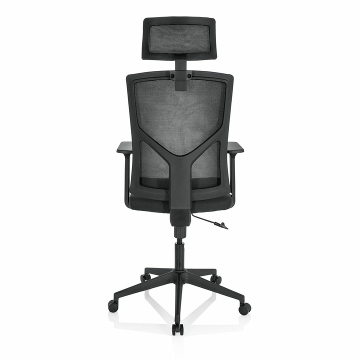 hjh OFFICE Bürostuhl Drehstuhl BRETON B schwarz Schreibtisch Netzstoff Computer