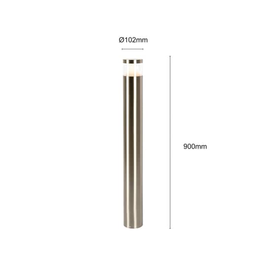 Arcchio Rudolfine Wegeleuchte Sockelleuchte Außenlampe Lampe V4 A Edelstahl 90 Cm B-Ware