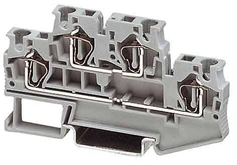 Phoenix Contact Durchgangsreihenklemme Reihenklemme 6.2 mm Zugfeder Blau 50 St.