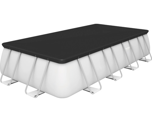 B-Ware Bestway Framepool Aufstellpool Swimming Pool Schwimmbecken Abdeckplane Eckig240