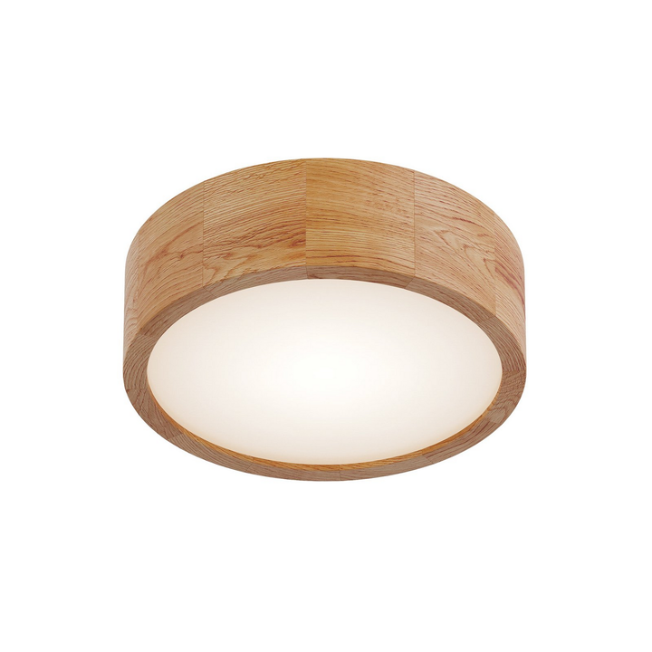 Envostar Kerio Deckenlampe ø 27 Cm Eiche Natur Deckenleuchte Lampe Leuchte Spot B-Ware