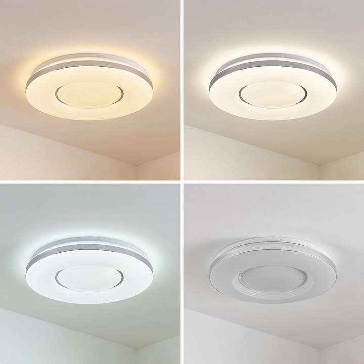 Lindby Robini LED-Deckenleuchte CCT dimmbar Deckenlampe Lampe Leuchte Spot Licht