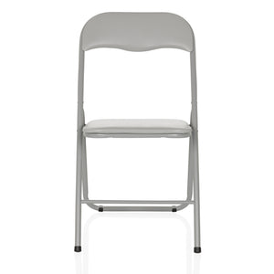 B-Ware Hjh Office Tudela Basic Pvc Grau Konferenzstuhl Besucherstuhl Klappstuhl