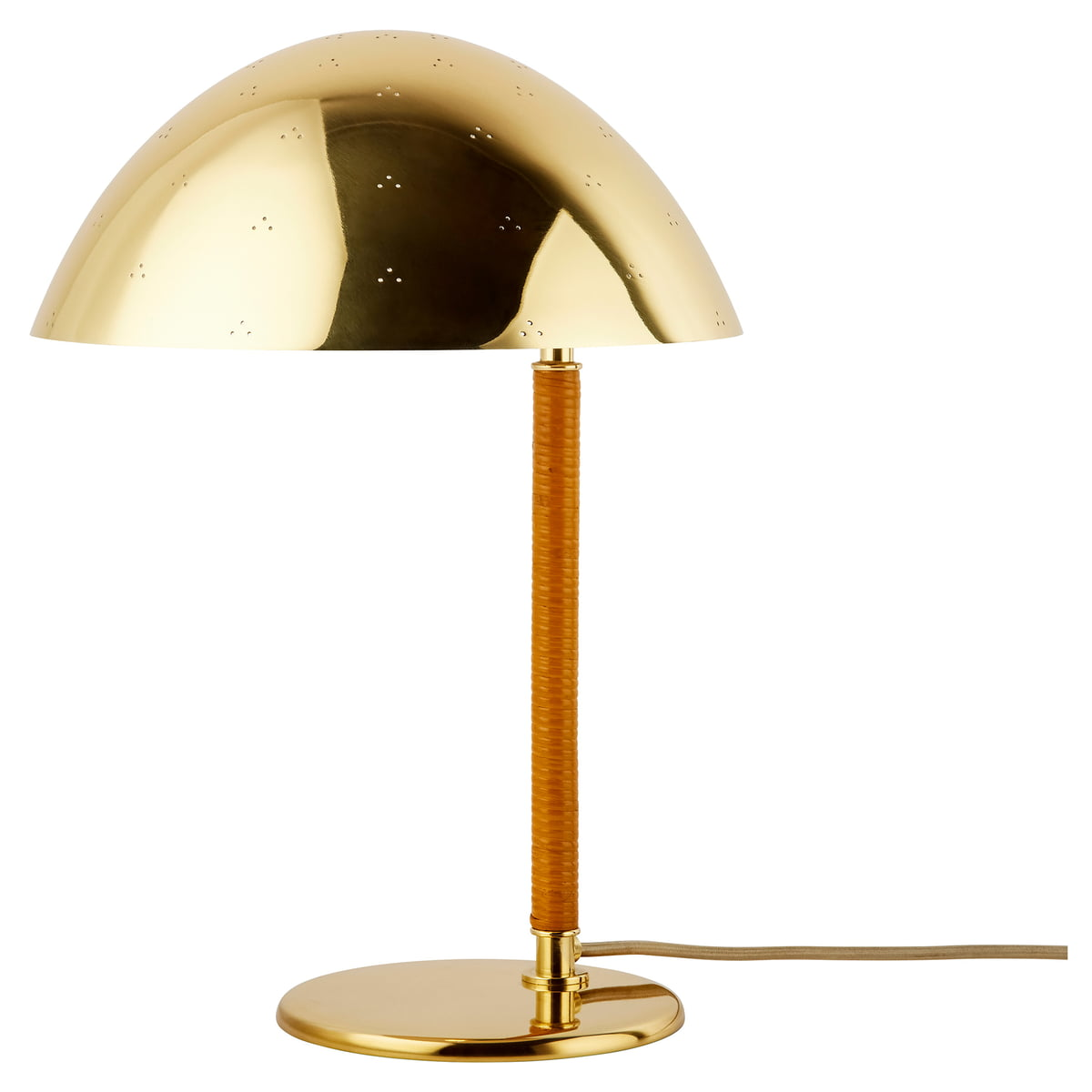 Gubi   9209 Tischleuchte Bambus Messing Tischlampe Lampe Leuchte Siehe Text/Foto B-Ware - 5715015751308