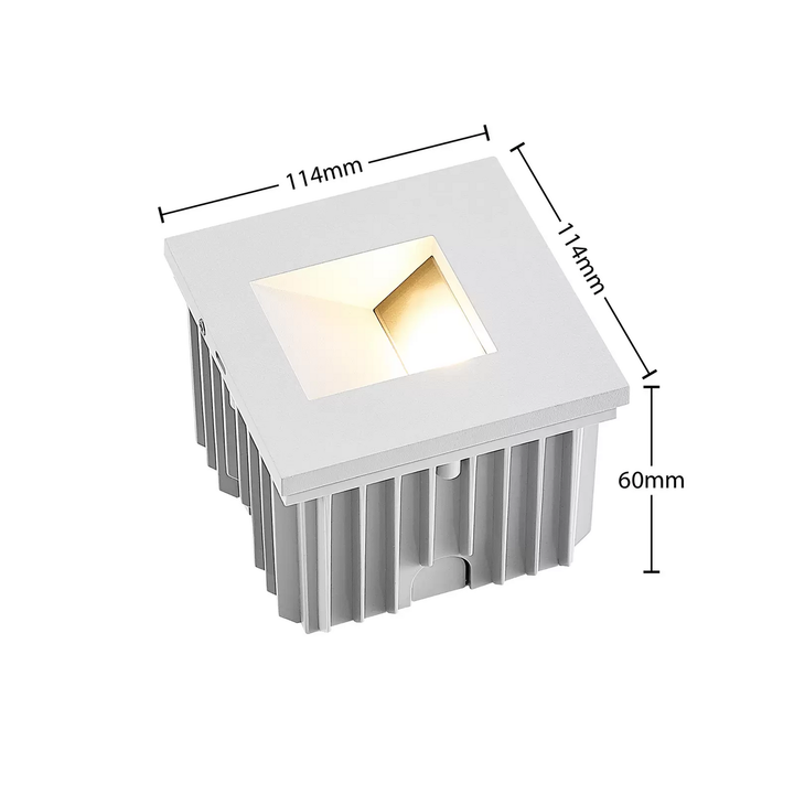 Arcchio Zamo Wandeinbauleuchte Wandleuchte Wandlampe Wandlicht Led Weiß G9 Ip65 B-Ware