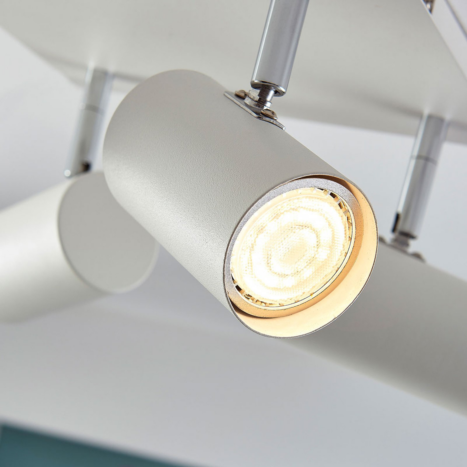 B-Ware Lindby Quadratische Led Deckenlampe Iluk Deckenlampe Leuchte Lampe Vierflammig