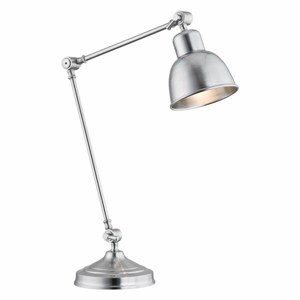 Euluna Tischlampe Tischlampe Lampe Leuchte Bürolampe Büroleuchte Emoti, Chrom B-Ware - 5902553220872