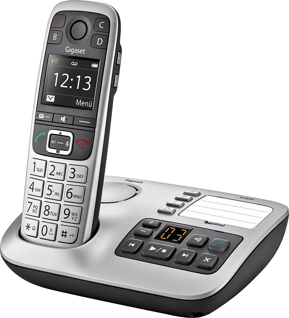 B-Ware Gigaset E560 A Dect Gap Schnurloses Telefon Analog Anrufbeantworter Freisprechen - 4250366848655