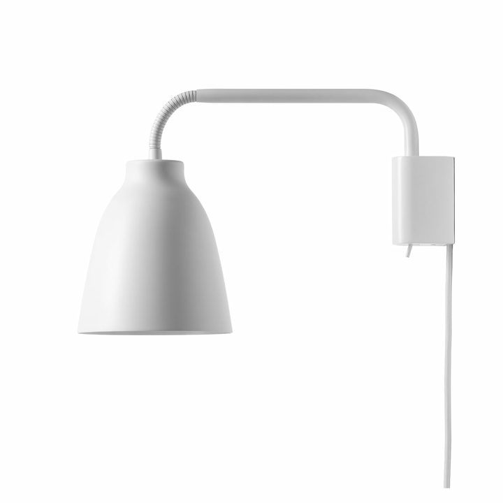 Fritz Hansen Caravaggio Wandleuchte Leselampe Nachtlampe Read Matt Weiß B-Ware