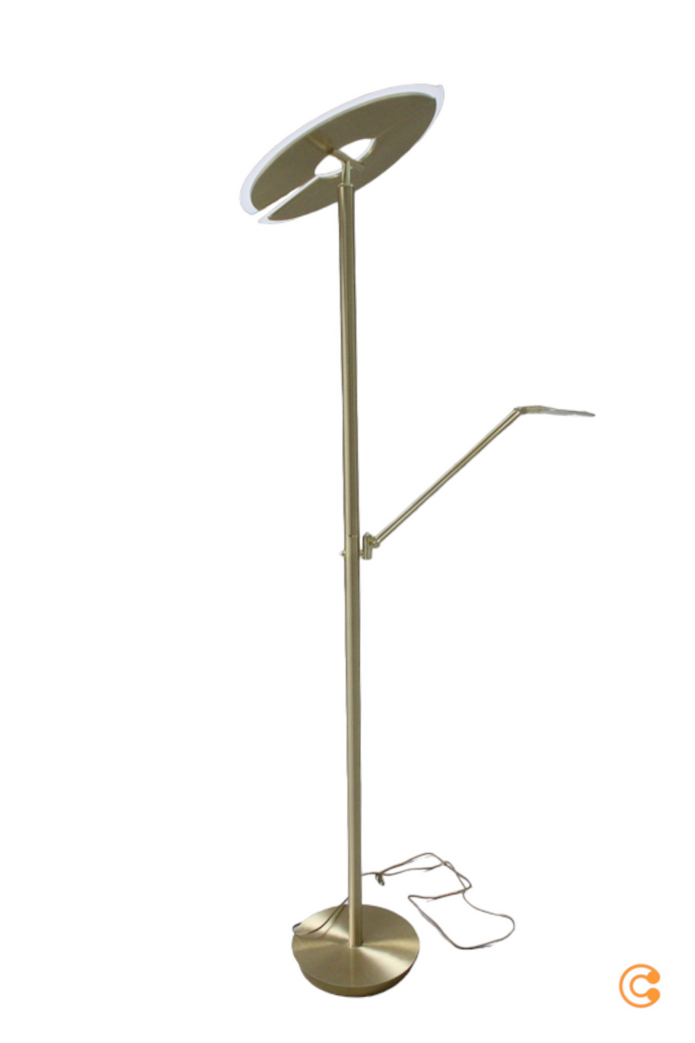 Lucande Kohen LED-Stehlampe Stehleuchte Lampe Leuchte Standlampe Standleuchte