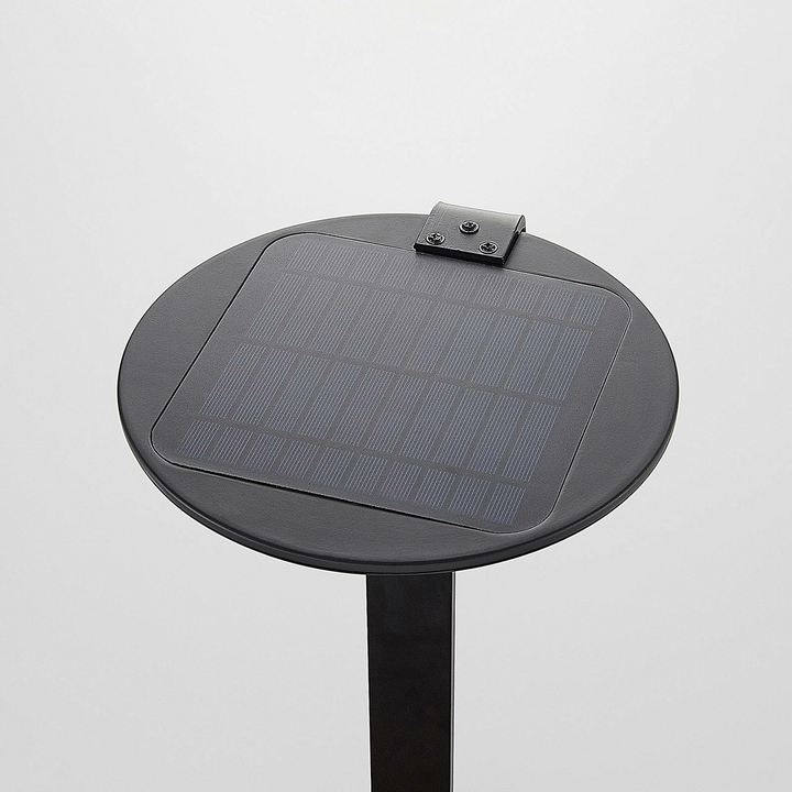 Lindby Clamor Led Solar Wegelampe Mit Pir Sensor Gartenlampe Lampe Leuchte Alu B-Ware