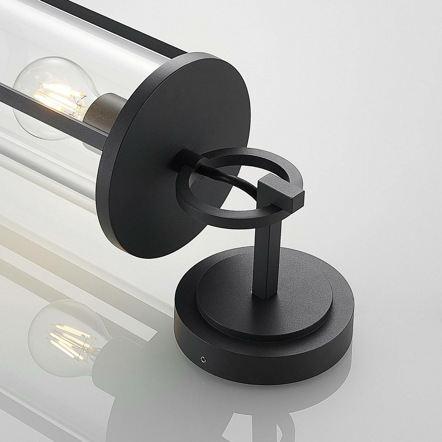 B-Ware Lucande Emmeline Außenwandleuchte Gartenleuchte Wandleuchte Laternenform Lampe