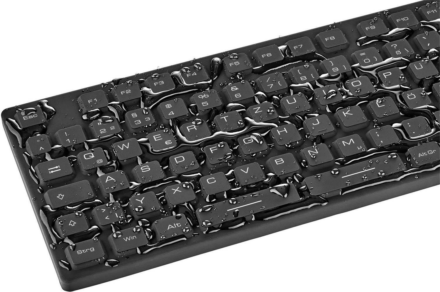 B-Ware Renkforce Rf 3561816 Usb Tastatur Deutsch Qwertz Schwarz Pc Zubehör Eingabege794