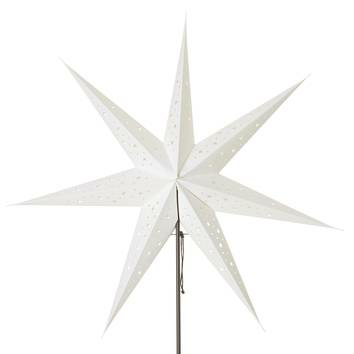 Markslöjd Stand-Stern Solvalla Weihnachtsstern Dekostern Lampe Höhe 100 cm weiß