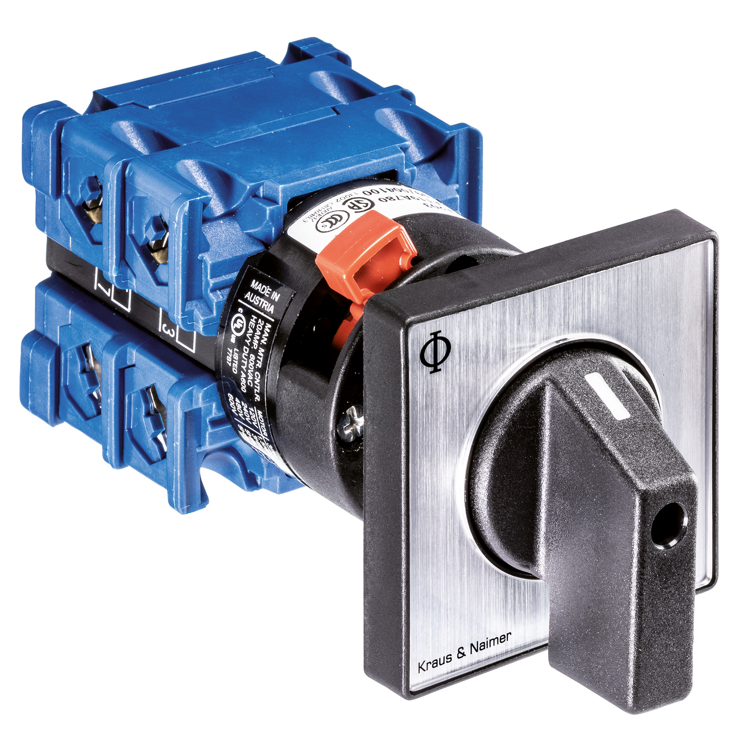 Kraus & Naimer Ch10 Steuerschalter Drehschalter Industrieschalter Nockenschalter B-Ware - 9004257073436