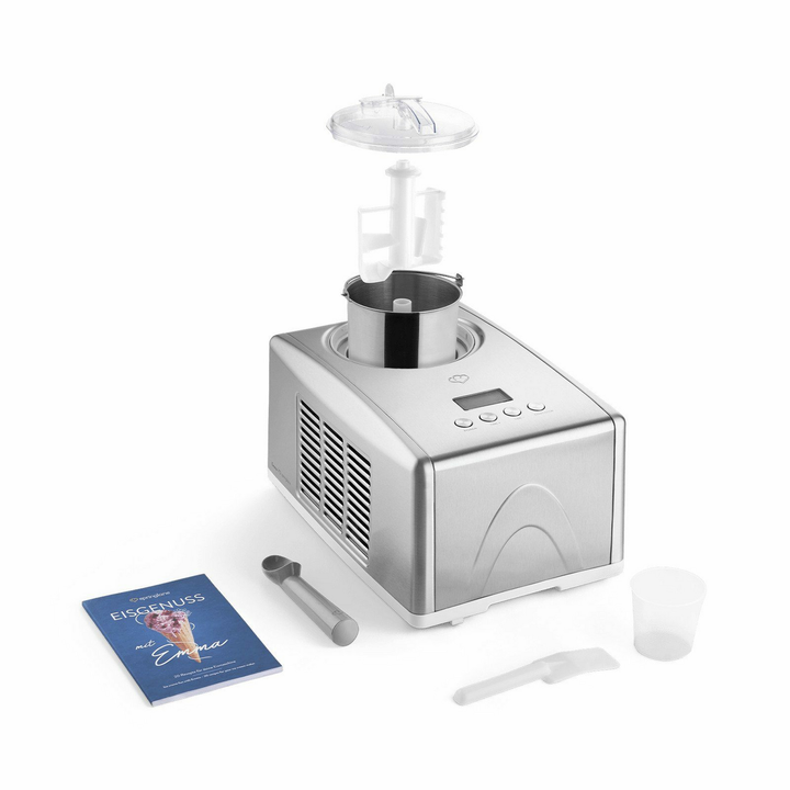 Springlane Eismaschine Emma Eiscrememaschine Eisbereiter Kompressor 150 W 1,5 L B-Ware