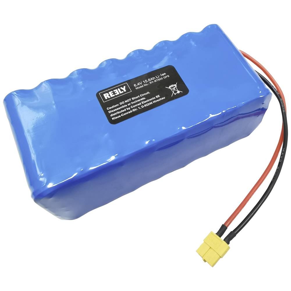 B-Ware Reely Fahrakku Passend Für (Schiffsmodellbau) Gps Bait Boat Ry Bt600 Akku Modell