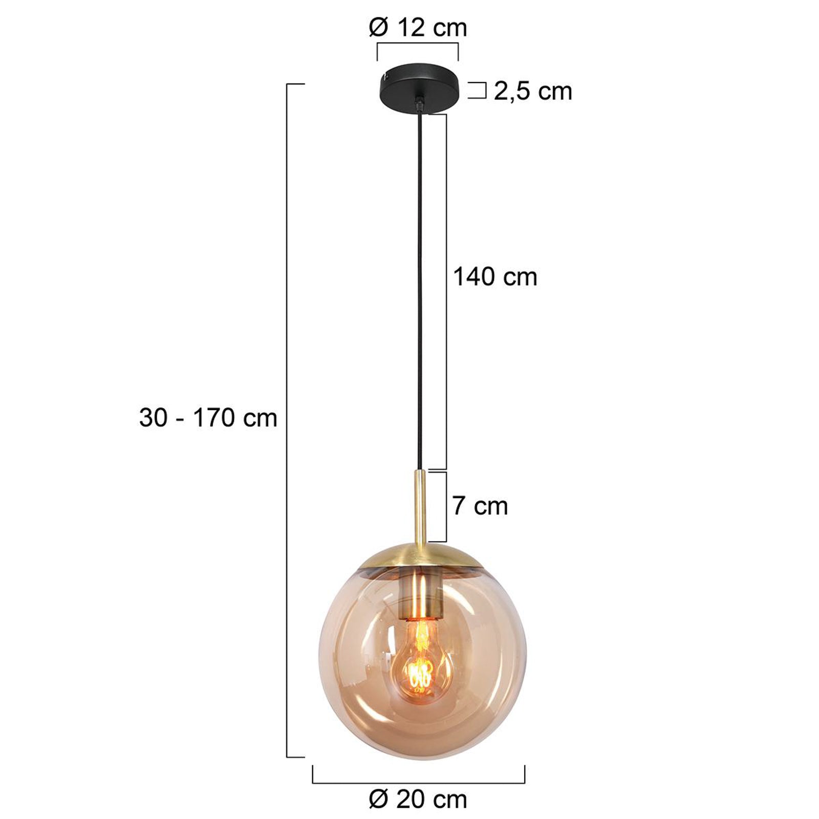 Steinhauer Bollique Hängeleuchte Hängelampe Leuchte Lampe Pendelleuchte Licht - 8712746166354