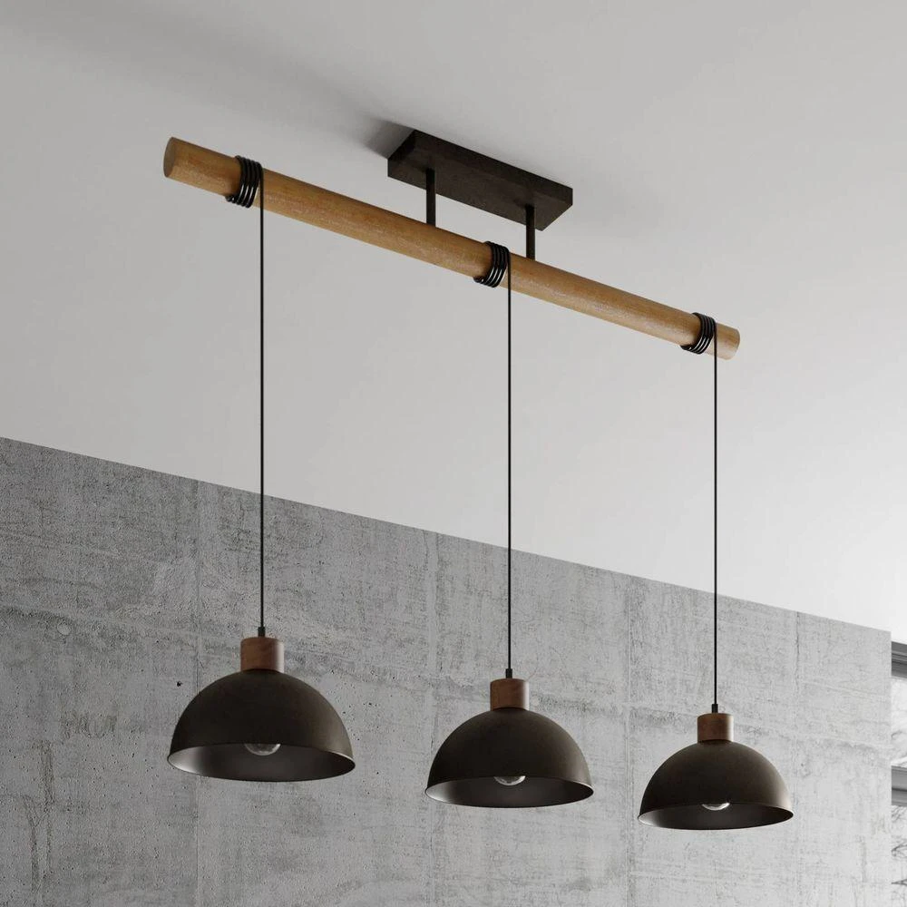 Hängeleuchte Pendelleuchte Deckenlampe Lampe Leuchte 3 Flammig Lindby Holgar  B-Ware
