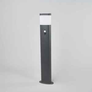 B-Ware Lindby Wegeleuchte Pollerleuchte Led Sensor Außenleuchte Marius Dunkelgrau