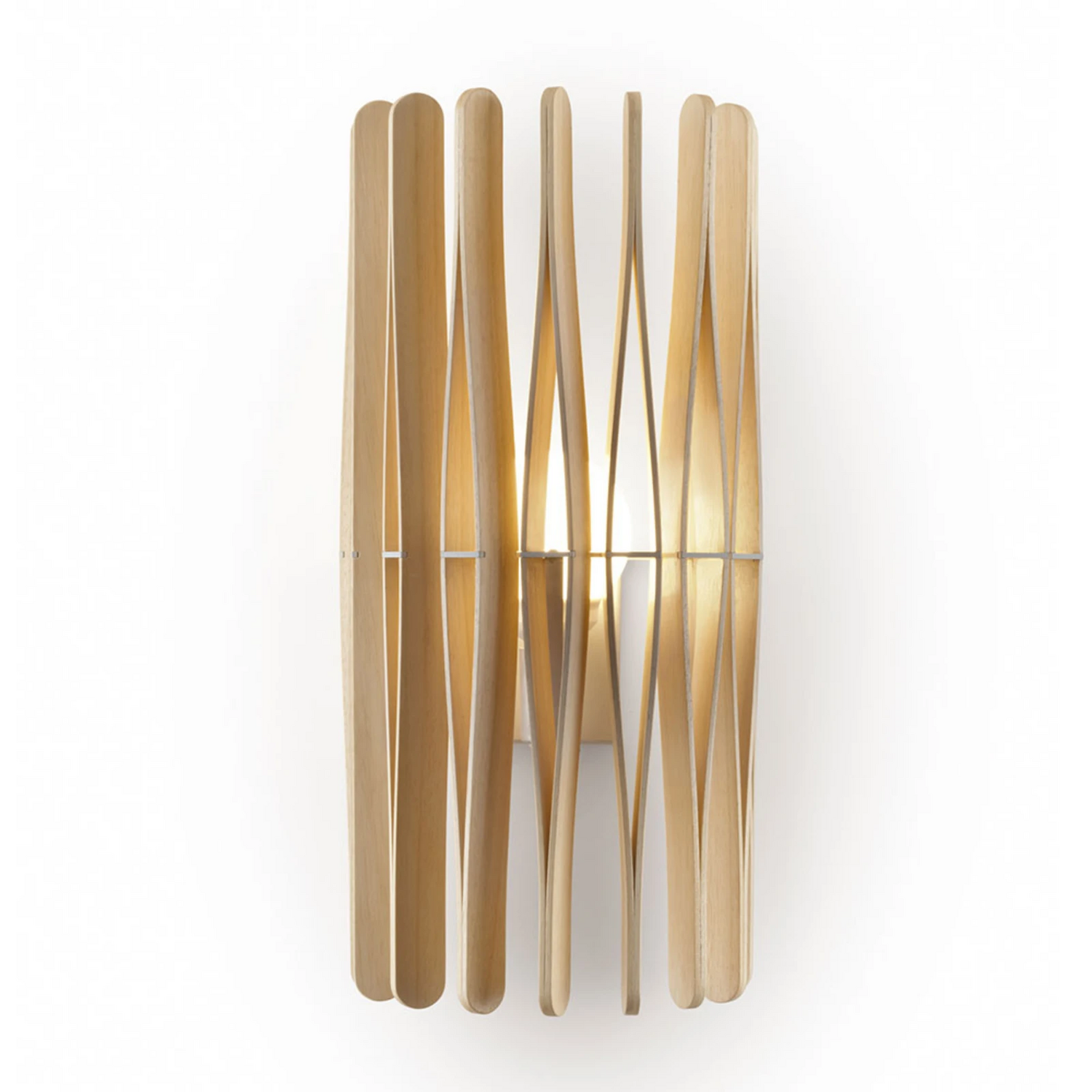 Fabbian Stick Holz Wandleuchte Wandlampe Beleuchtung Innenraum Lampe Leuchte B-Ware