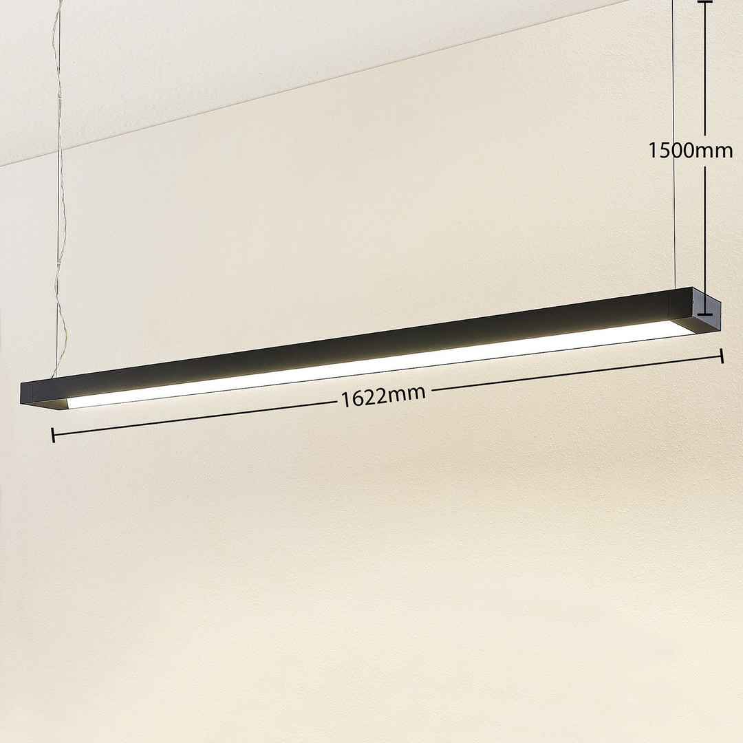 Arcchio Cuna Led Pendelleuchte Hängeleuchte Deckenlampe Lampe Led Schwarz Eckig B-Ware - 4251096568554